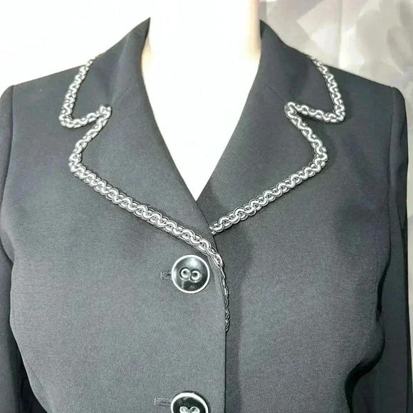 Suit Studio Womens Black Blazer - Picture 5 of 9